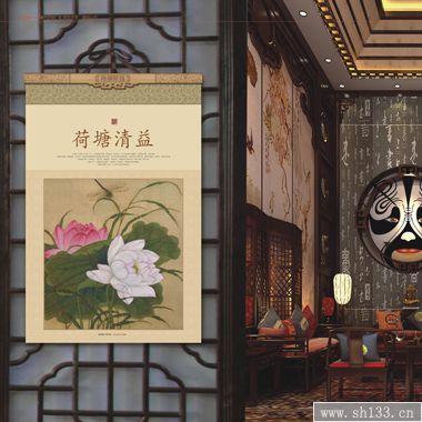 2014套裝宣紙月歷印刷-工筆畫系列